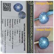 Natural Star Blue Sapphire Ceylon big size 7 ct NoHeat memo Safir Srilanka