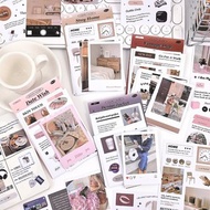 【悠閒假期】創意生活元素手帳貼紙 簡約基礎手帳貼畫DIY素材 4款