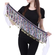 Belly Dance Belt Gemerlap Ikat Pinggang Belly Dance Coin Scarf Belly Dance Selendang Tari Perut