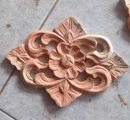ukiran tempel ornamen dekorasi lemari 22x16