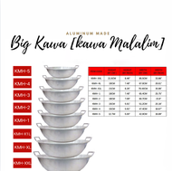 PRECIOUS STAR [1PC] High Quality Big Kawa Talyasi Malalim Pots Aluminum Cookware