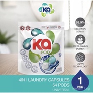 KA 4 in 1 Antibacterial Laundry Capsules Pods Detergent [Local Ang Mo Kio Seller]