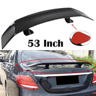 Spoiler Universal for Sedan Cars Rear Trunk Wing Carbon Black BMW e60 e36 e90 Audi A6 A3 W204 W177 T