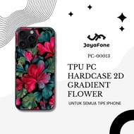 HP Jayafone - Casing Hardcase TPU PC Gradient Flower 02 All Types iphone 17 Pro Max 16 Pro Max