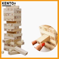 BLOCKS Wooden Building Blocks Fun Party Game 51 Blocks