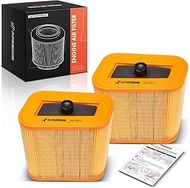 A-Premium 2-PC Engine Air Filter Compatible with BMW E90/E92/E93 Series M3 2010 2011 2012 2013