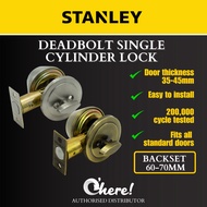 Stanley Deadbolt Single Cylinder Lock 60/70mm/ Deadbolt Lock / Door Lock / Dead Bolt Lock
