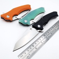 JSSQ Snake Copper Ball Bearing Folding Knife 9Cr18Mov Blade Tactical