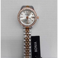 B0NIA Woman watch ILLUMINATAR DIGITAL WATCH BLACK ROSE GOLD BLACK