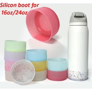 Bling Silicone  Boot for Owala 24oz , Owala 16oz Silicon Boot Anti-Slip Protective Sleeve Bottom for