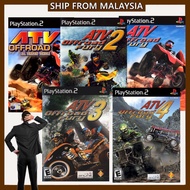 🔥🔥【PS2】📀💿 ATV Offroad Fury / ATV 2 / ATV 3 / ATV 4  Hot Playstation Game Must Choosing [Burning Disk