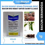 Bayer Regent 80WG 1g Racun Kawalan Anai Anai Fipronil 80% Termite Ulat Tandan Kumbang Kaboi Semut