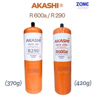 Akashi gas Refrigerant R600a (420g) / R290 (370g)