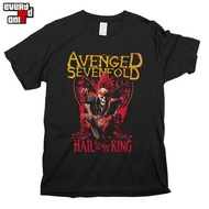 A7X Avenged Sevenfold Black TShirt Band Merch High quality T shirt Casual Short sleeve