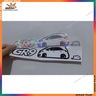 GR9 cartoon sticker