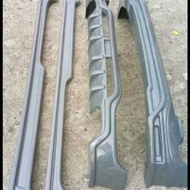 Sienta zeus bodykit, duraflex material without paint, grt sl34