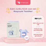 Moyuum silicone gum - 3m+ - Elephant shape - Carrying case included - Soc&Brothers