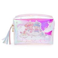 Japan Sanrio - Little Twin Stars 日版 收納袋 化妝袋 筆袋 文具袋 雙子星 雙星仙子 KIKI LALA (極光獨角獸系列)