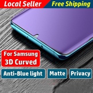 【Samsung 3D Curved Tempered Glass】【Anti-Blue Light】【Matte】【Privacy】Screen Protector Note10/9/8