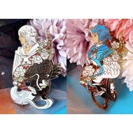 Final Fantasy XIV / FFXIV Endwalker - Mateion & Themis - Hard Enamel Pin