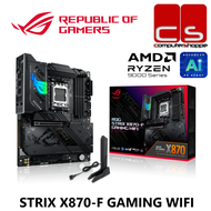 Asus ROG STRIX X870-F GAMING WIFI AM5 ATX Gaming Motherboard + AMD Ryzen 9000 Series Processor Combo