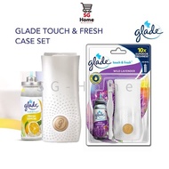 Glade Touch & Fresh Set Toilet Fragrance | Lavender | Summer Bouquet | Lemon | Peony | Air Freshener