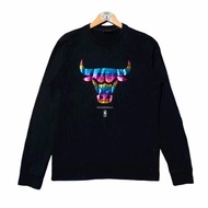 crewneck chicago bulls rainbow sweater