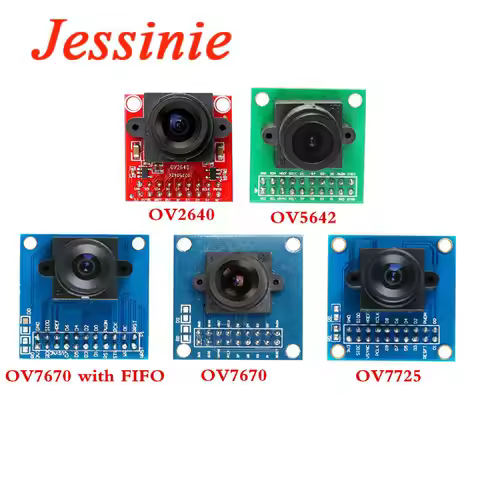 Camera Module OV7670 OV7725 OV5642 OV2640 OV7670 with FIFO CAM Module Image Sensor STM32 Supports VG