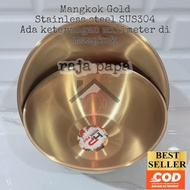 MD Stainless Steel Bowl Sus304 gold bowl