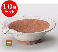 kbu3-828-01-313-10set 10-piece mortar, powder-drawn flower-type, 5.5 mortar, [17 x 16.5 x 6 cm] eart
