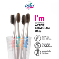 Dentamate Active Charcoal white Toothbrush
