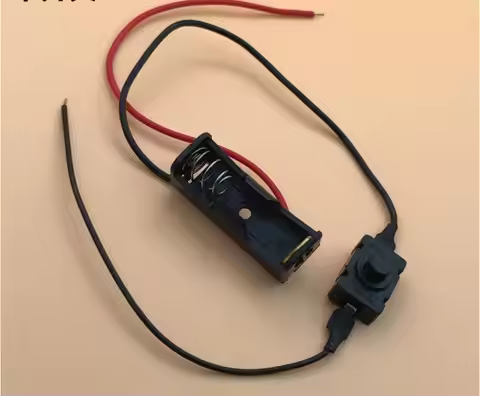 23A/A23 27A 12V Batteries Storage Clip Storage Box Case Doorbell Car Battery Cell Holder With Switch