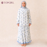 TOPGIRL Rosa Set Blouse And Skirt / Blouse Raya / Blouse Printed Plus Size Raya Set Raya Blouse Sepa