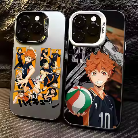 Haikyuu phone case Phone Case Iridescent TPU Soft-Touch Protective Case for iPhone 11 12 13 14 15 16