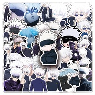 10/50 Anime Character Gojo Satoru Cartoon Sticker Notebook DIY Decorative Sticker
