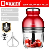 DESSINI ITALY RS-1686 900mL Capsule Cutter Spin Chopper Blender Grinder Mixer Mincer Masher Juicer P