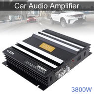 3800W Class AB Digital 2 Channel Aluminium Alloy High Power Car Stereo Amplifiers