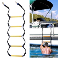 [YiLiHui] 5 Ladder Kayak Accessories Boat Yacht Ladder Lifesaving Ladder Rope Ladder Lanyard Hanging Ladder