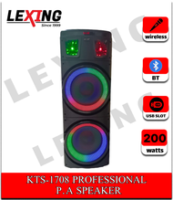 LEXING BTS-1708  10 " dual speaker