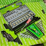 Benkel Tool Package 3 Set Tekiro T-Wrench 4 pcs 8-10-12-14 mm + Socket Wrench Set 27 Pcs + Wrench Ri