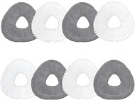 8 Pack Replacement Mop Pads Compatible with Narwal Freo X Z Ultra Z10 Freo Pro J3 J4 YJCC012 YJCC015