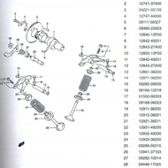 SUZUKI DECOMPRESI SPRING THUNDER 250SUZUKI GS250/ (NO. 28)