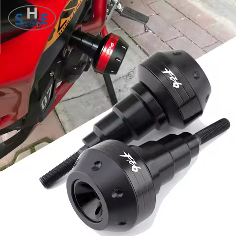 FZ6 LOGO For YAMAHA FZ1 FZ6 FZ8 FAZER FZ 1 FZ 6 8 Motor Falling Protection Frame Slider Fairing Guar
