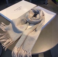 💜LOEWE Scarf shawl 羊絨圍巾披肩 生日禮物 情人節 Birthday Gift Valentine's Day