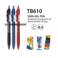 Beifa Semi Gel Pen TB610 (0.5mm) - 12pcs/box