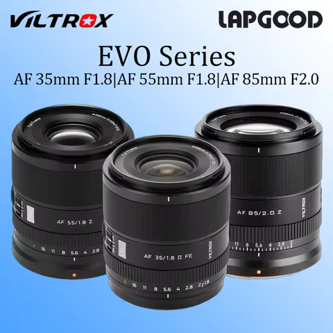 Viltrox AF 35mm F1.8 EVO AF 55mm F1.8 EVO AF 85mm F2.0 EVO Full Frame Lens for Sony E Nikon Z-Mount 