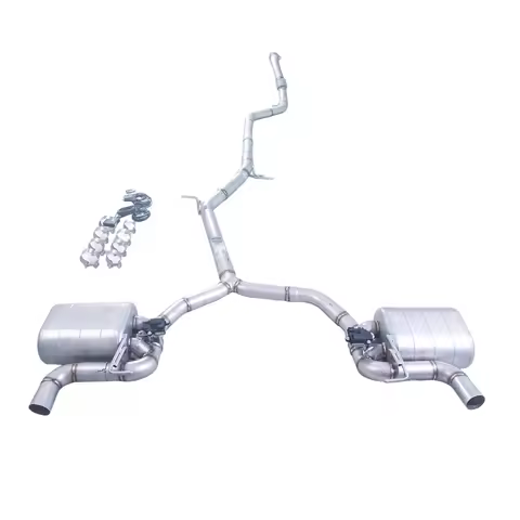GFC Catback Valvetronic Exhaust Pipe for 2022-2024 Audi A4 A5 B9 B9.5 2.0T Quattro Exhaust System Va