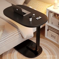 Coffee Table Side Small Simple Table Shelf Bedroom Household Round Table Modern Red Net Bedside Tabl