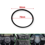 Car Steering Wheel Trim Cover For Audi 2017+ A4 S4 Avant B9 A3 S3 8V 8Y Q2 A5 S5 F5 TT R8 2019 A1 De