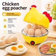 Electric Egg Steamer Multifunctional Egg Boiler 7 Egg cooker Stainless Steel Heating Plate Steaming 